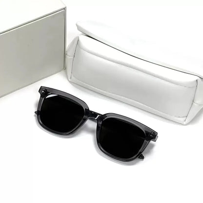 GlowJelly | Retro Jelly Sunglasses – Square Frame, Face-Slimming UV400