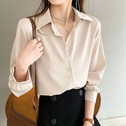 Effortless Grace – Lightweight Chiffon Spring Top