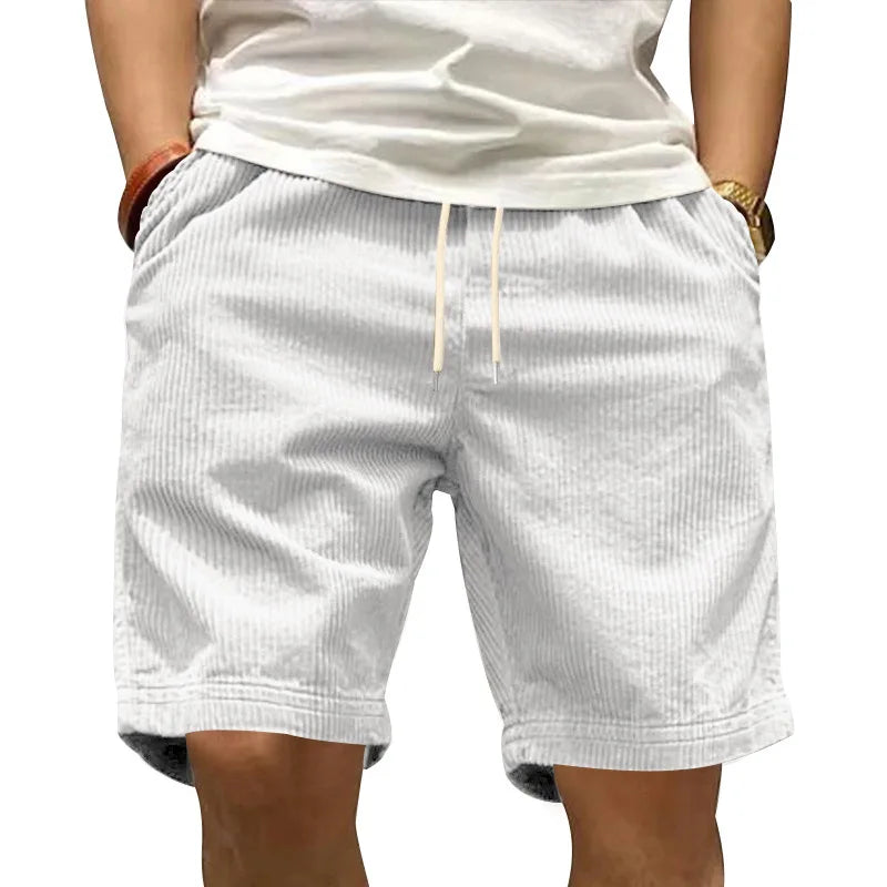 Corduroy Casual Shorts – Versatile Fit