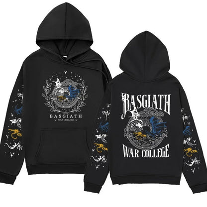 Vintage Dragon Rider Graphic Hoodie