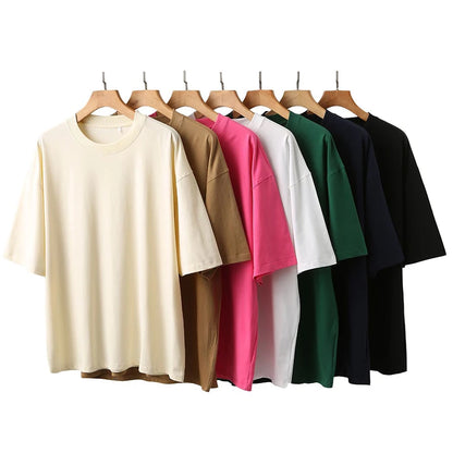 Heavyweight Oversized Cotton Tee – Premium Quality