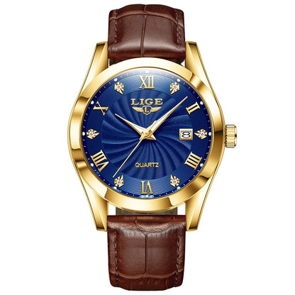 Military Leather Sport Watch – Durable & Fashionable
