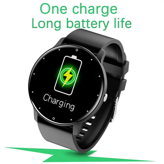 Smartwatch with Touch Screen – Fitness Tracking, Bluetooth Call, Waterproof