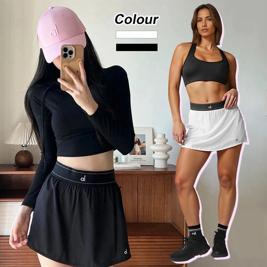 Moisture-Wicking Tennis Skirt — Quick Dry Sportswear