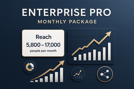 cria imagem para o pacote Enterprise Pro (por mês) | Alcance Estimado: 5,800 – 17,000 pessoas/mês