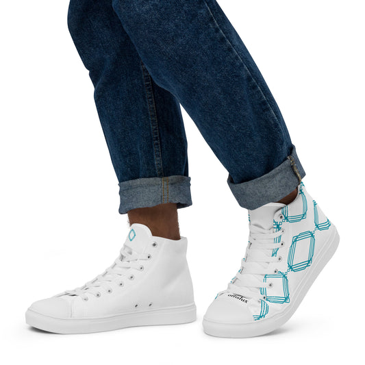 Luxo é Silêncio - High Top Canvas Shoes  | OffIsLux™